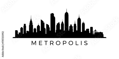 Metropolis City Skyline
