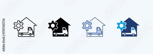 Dealer Icon Set Multiple Style Collection