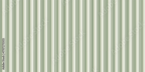 Vertical abstract green stripes seamless pattern. Lines vector abstract design simple vector
