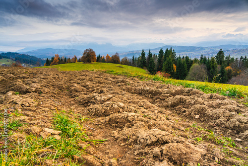 Fototapeta Naklejka Na Ścianę i Meble -  Spring landscape from Litwinka view point, Poland