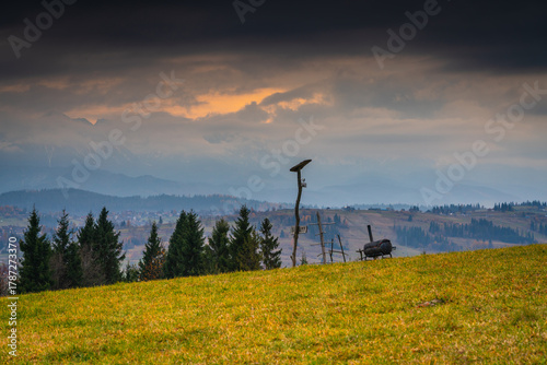 Fototapeta Naklejka Na Ścianę i Meble -  autumn landscape in the mountains