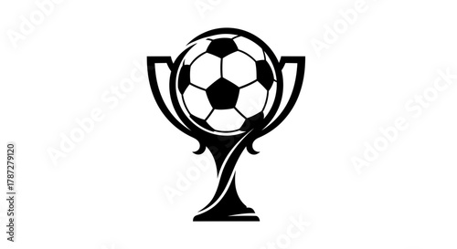 soccer ball with cup