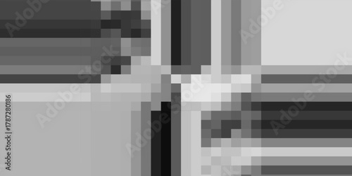Black White Pixelated Code Noise Background Seamless Vecto