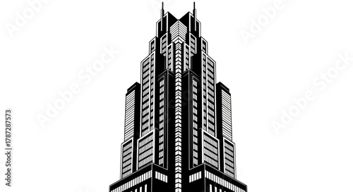 Winter Cabin in Snowy Forest – Cozy Christmas House Illustration