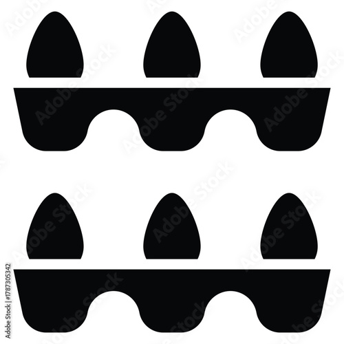 Eggs Vector Icon Stock Illustration