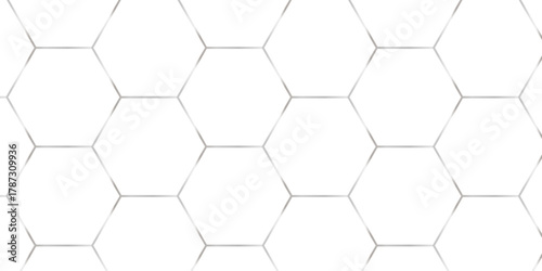 White abstract honeycomb mosaic and tile geometric hexagon vector illustration. geometric digital technology polygon science vintage square mosaic and web cover business texture.	
