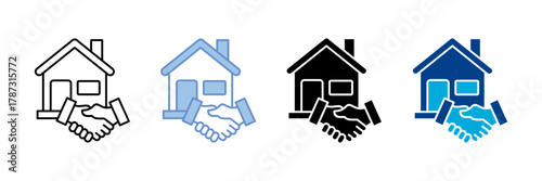 Deal Icon Set Multiple Style Collection