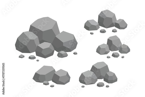 game stones illustration bundle collections