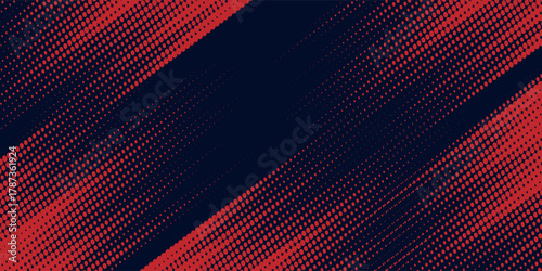 Black and red abstract grunge background with halftone style modern arts sport background abstract