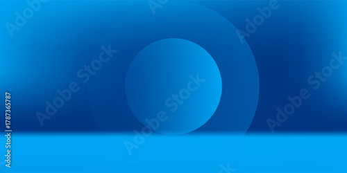 Abstract Background blue color with Blurred Image is a visually appealing design asset for use in advertisements modern