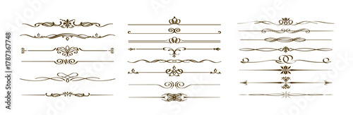 Set of border Frames vector illustration