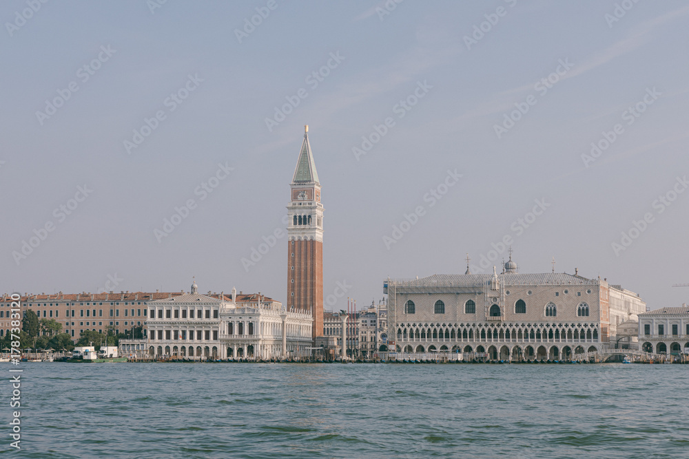 Fototapeta premium View of Piazza San Marco from the water