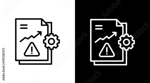 Incident Management  White Icon Set Design