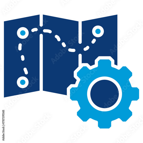 Route Optimization Icon