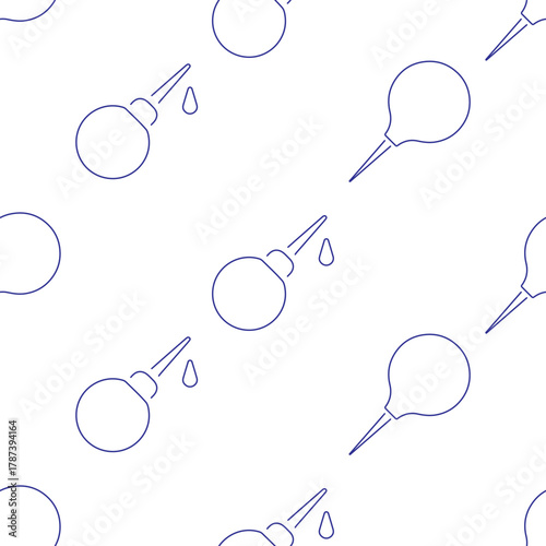 enema seamless pattern isolated on transparent background.