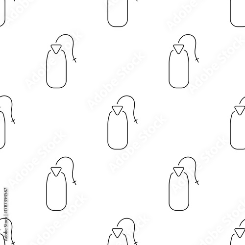 enema seamless pattern isolated on transparent background.