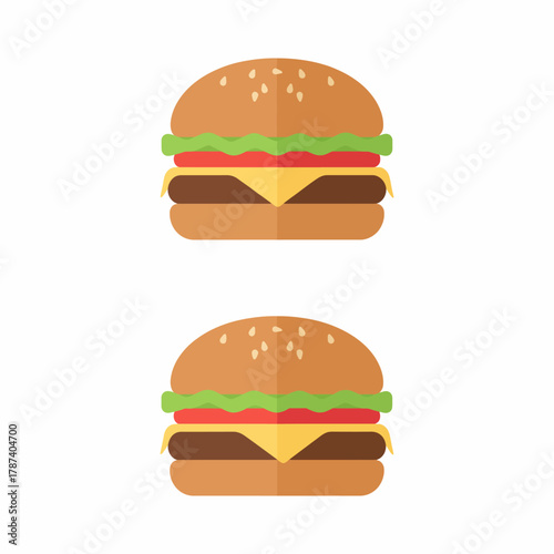 Delicious Gourmet Burger with Fresh Ingredients and Tasty Toppings