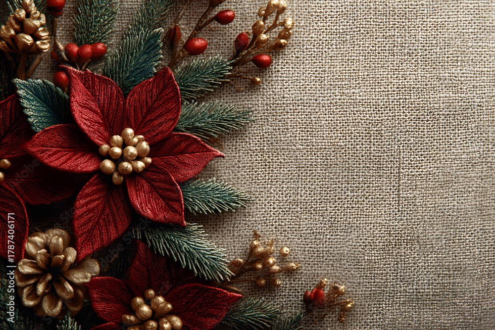 Obraz premium Christmas background