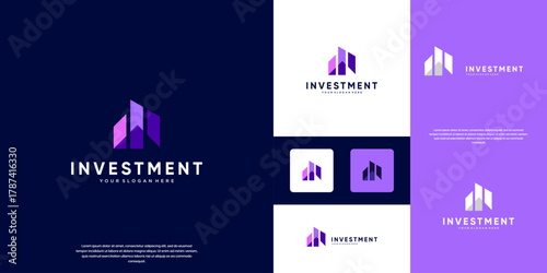 digital financial statistics chart, with an overlapping mountain triangle concept, vector design template.