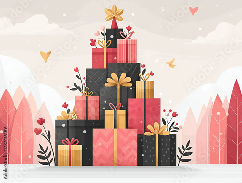 detailed Christmas decorati...