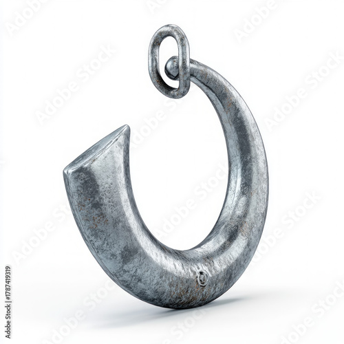 Metal Hook Isolated