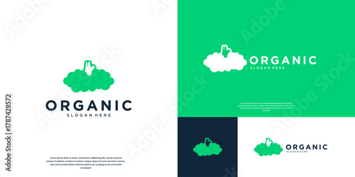 abstract tree trunk logo, plant conservation, with a friendly style, environmental education, vector illustration design.