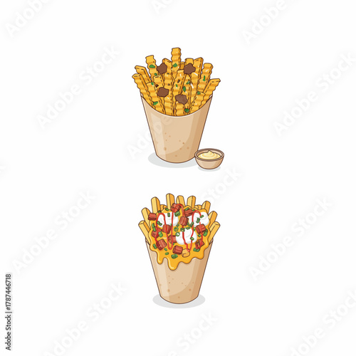 Delicious Truffle Fries and Loaded Fries for Food Lovers