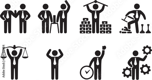 Fire safety and prevention icons set. Emergency, alert, protection, danger, extinguisher, workplace, accident, awareness, rescue, industrial, health, support, rule, fireman, risk, safety, warning, pre