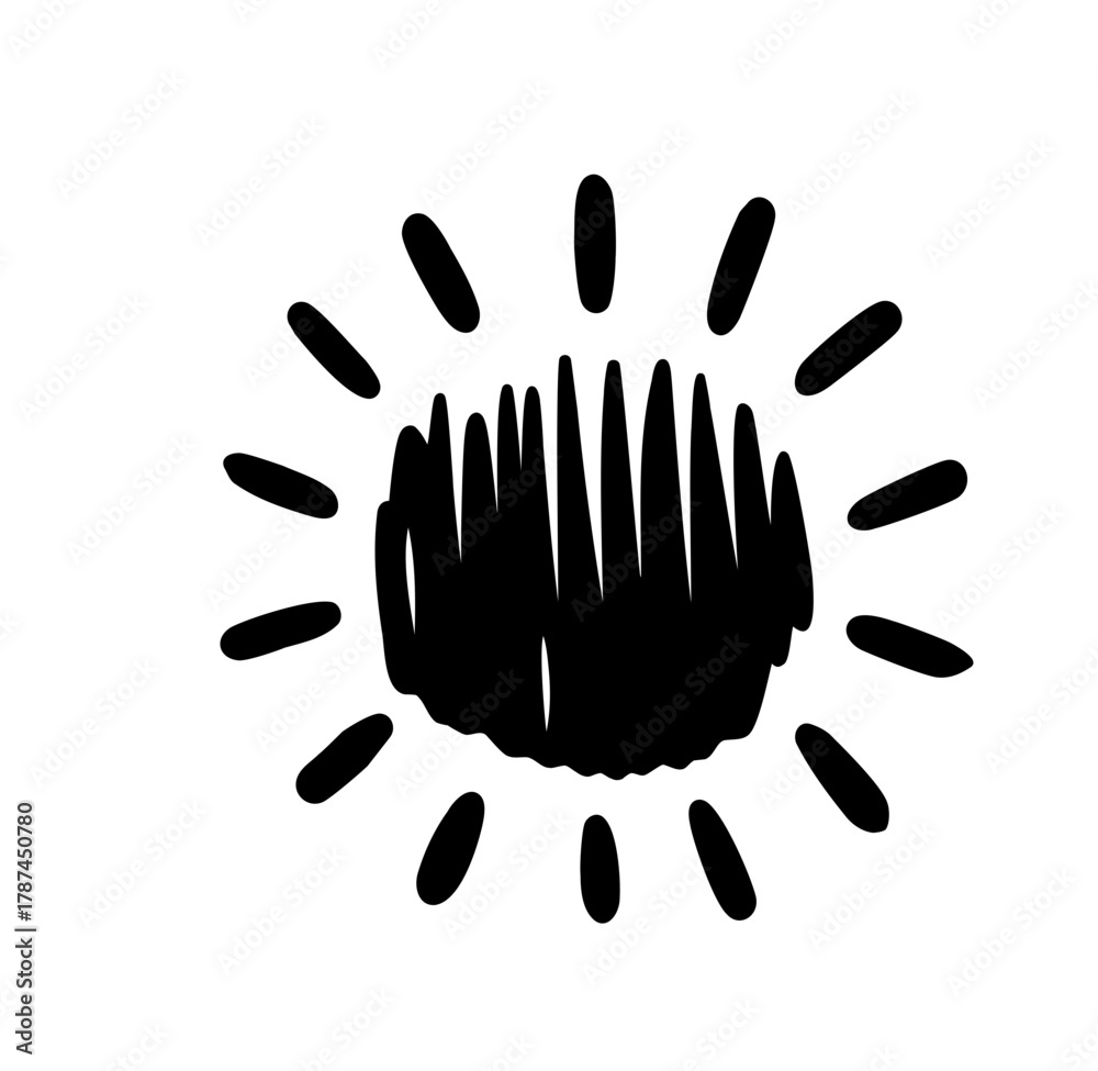 Obraz premium Sun Glow Burst