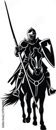knight on horse