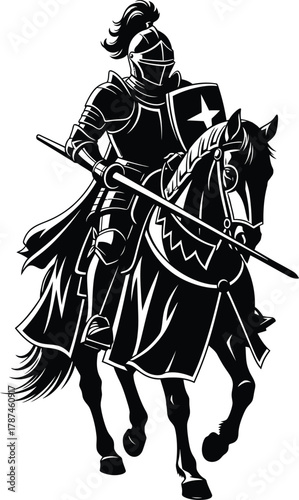 knight on horse