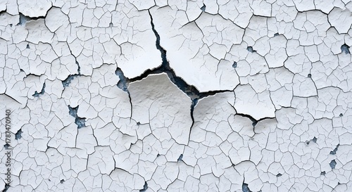 Cracked paint texture