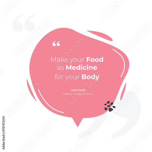 Creative Bubble testimonial banner, quote, infographic. Social media post template designs for quotes. Empty speech bubbles, quote bubbles and text box