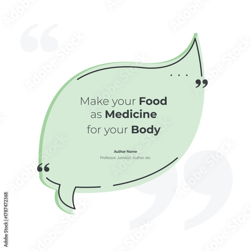 Creative Bubble testimonial banner, quote, infographic. Social media post template designs for quotes. Empty speech bubbles, quote bubbles and text box