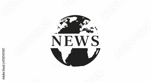 Collection of News, Media, and Broadcasting Vector Logo Icons Set