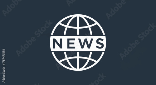 Collection of News, Media, and Broadcasting Vector Logo Icons Set