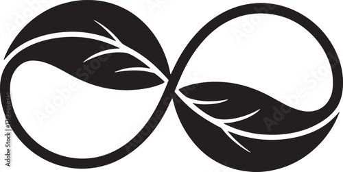 Circular design illustrating environmental responsibility showcasing eco awareness approach