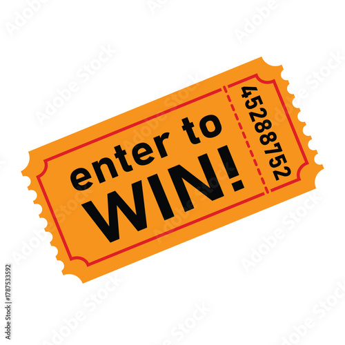 Enter to win ticket giveaway contest raffle prize promotion chance