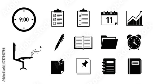 Office and Business Icons