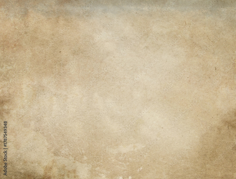 Obraz premium Faded grunge old stained paper texture.