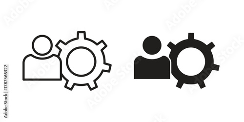 Adaptation icon for web design, mobile apps
