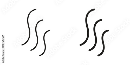 Aroma icon for web design, mobile apps