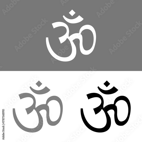  Sign om symbol of buddhism and hinduism religions