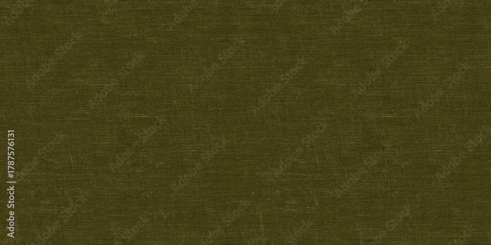 Fototapeta premium Detailed Close Up Olive Green Textile Fabric Texture Background