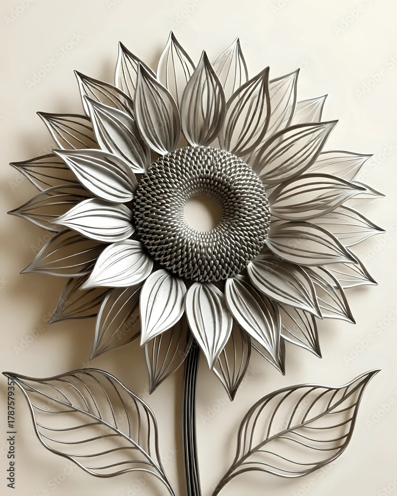 Fototapeta premium Abstract flower background