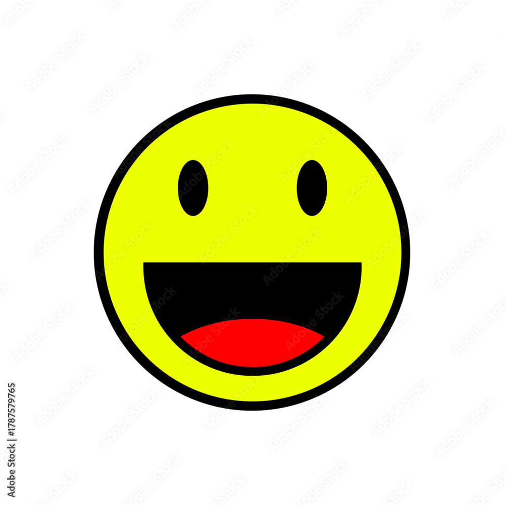 Fototapeta premium happy smiley face