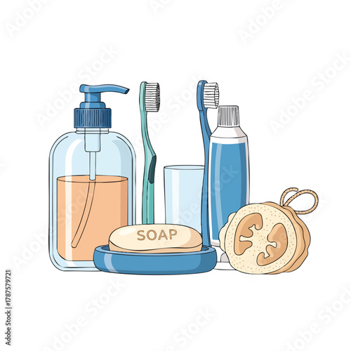 Fresh olive oil and balsamic vinegar bottles, healthy cooking ingredients on white