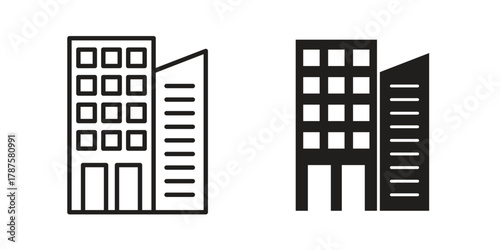 Enterprise icon for web design, mobile apps