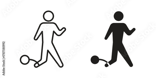 Escape icon for web design, mobile apps