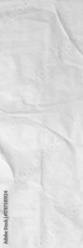 Crumpled White Paper